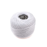 C.string(White/20G) - White thread spool 20 grams for sewing and crafting projects.